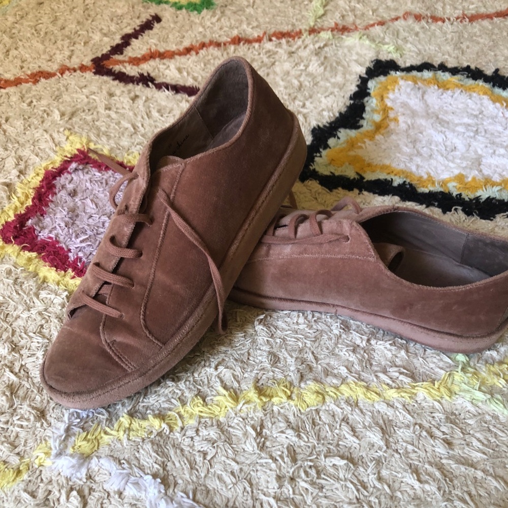 Joie velvet sneakers dusty pink size 38